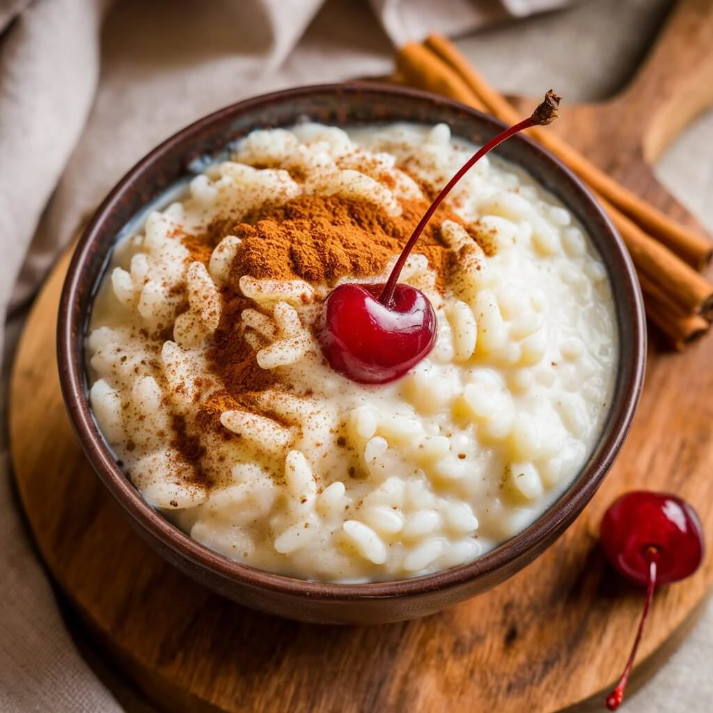 Rice hack recipe: Creamy rice pudding bowl made from leftover rice for a gourmet dish