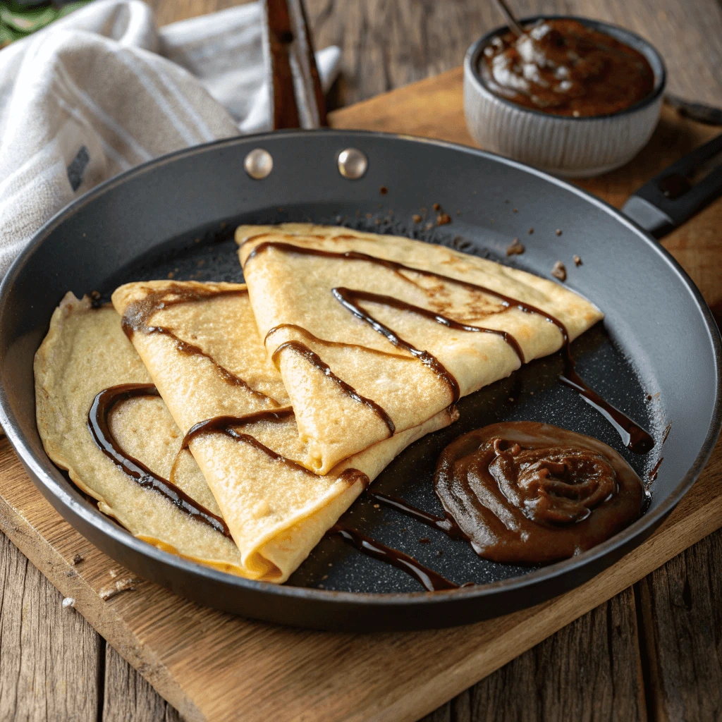 Best crepe pans displayed in a kitchen setting, showcasing top picks for breakfast