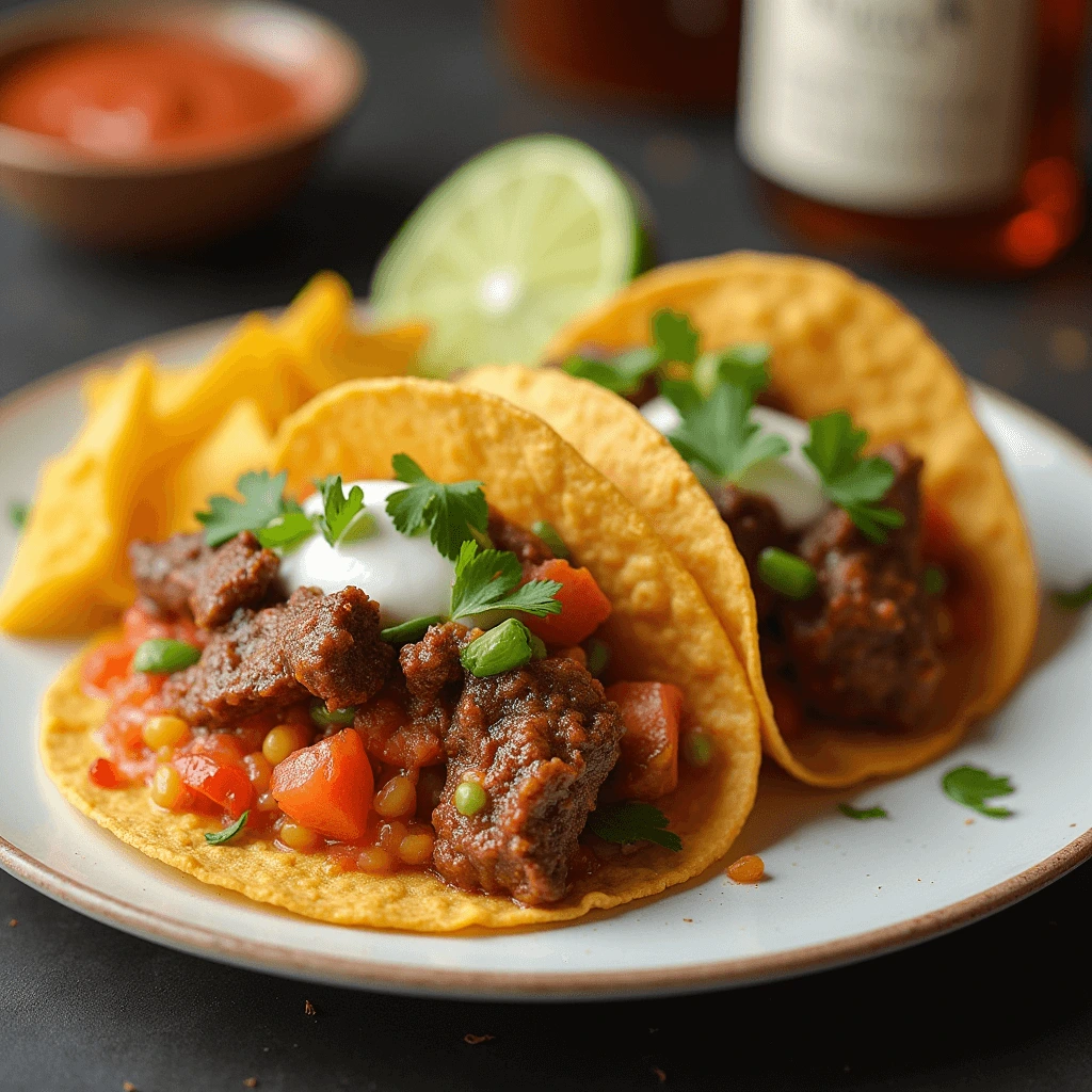 Delicious super tacos filled with fresh ingredients, perfect for any taco night