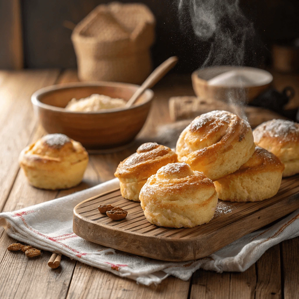 Freshly baked gluten-free treats on a cooling rack