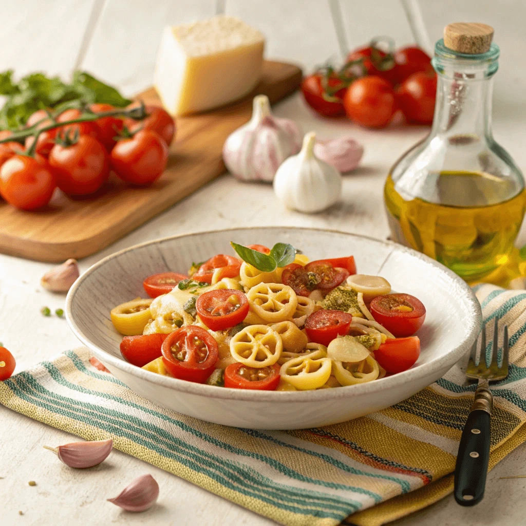 Delicious and easy wagon wheel pasta dishes for quick weeknight meals.